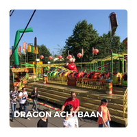 Kermisattractie: Dragon Achtbaan Huren