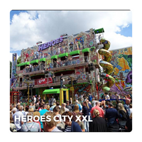 Kermisattractie: Funhouse Heroes City XXL Huren