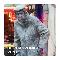 Straattheater: De Chagrijnige vent