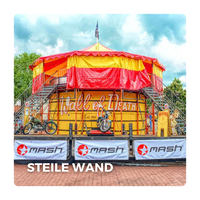 Straattheater: Steile Wand