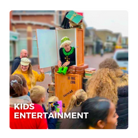 Kinder Entertainment Boeken of Inhuren bij Entertainmentbureau Fun Factor Events