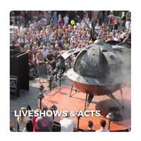 Liveshows & Acts Boeken of Inhuren bij Entertainmentbureau Fun Factor Events