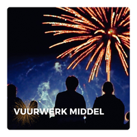 Vuurwerkshow Middel