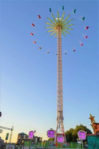 Kermisattractie : 60 Meter hoge zweef Huren