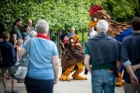 Vogelen Straatheater Animatie Boeken Huren